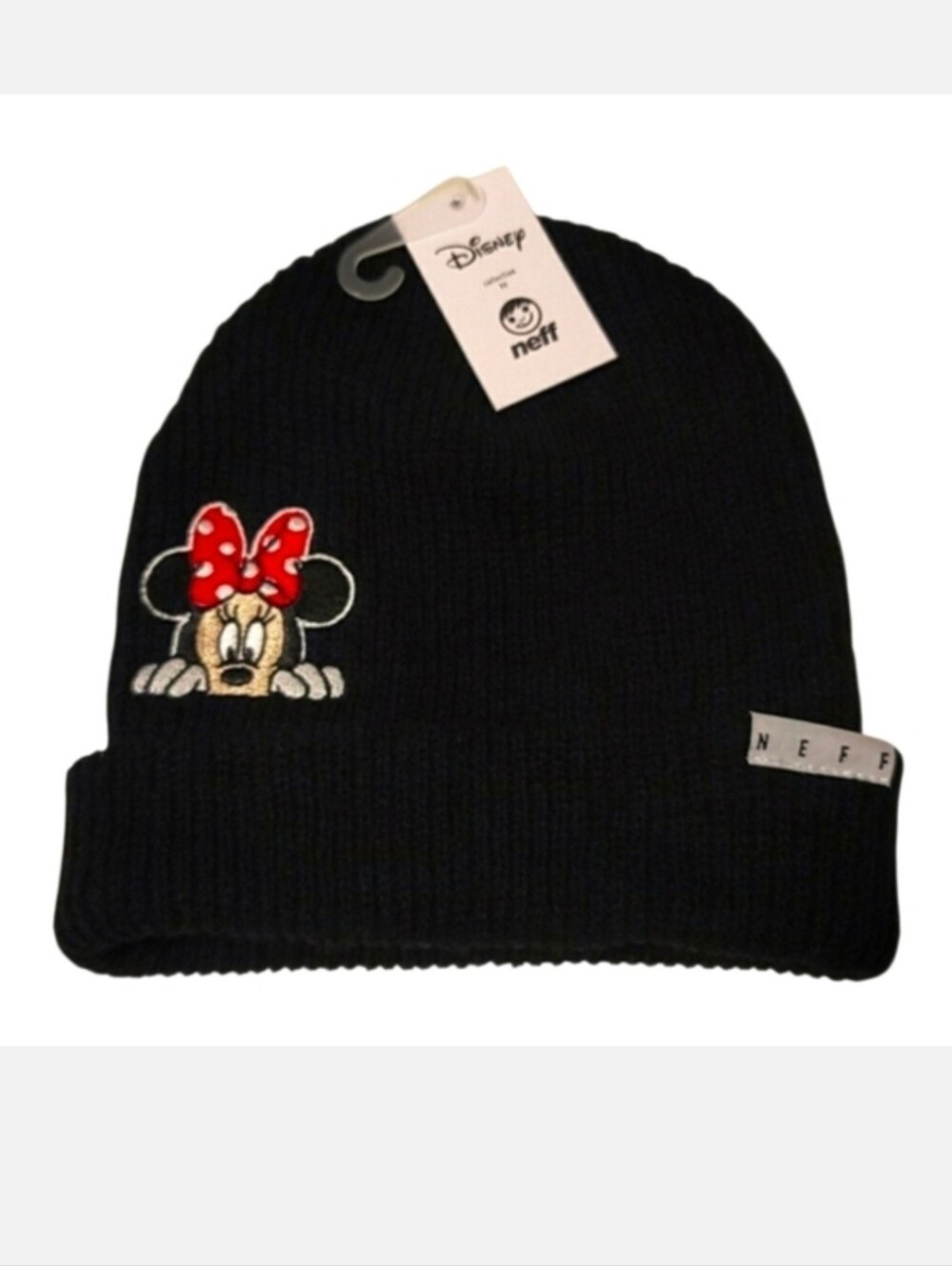 NEFF Disney Minnie Mouse Black Beanie